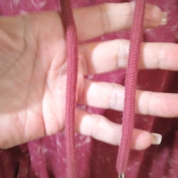 Neon Buddha Pink Hoodie Sweatshirt - Picture 6 of 11